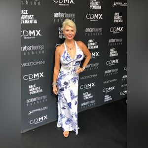 Gorgeous Roberto Cavalier floral dress